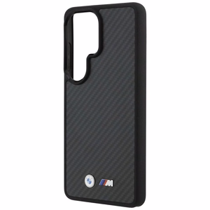 BMW M Kevlar Logo MagSafe Case for Samsung Galaxy S26 Ultra - Black