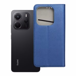 Kotelo Smart Magnet Xiaomi Redmi Note 14 5G tummansininen