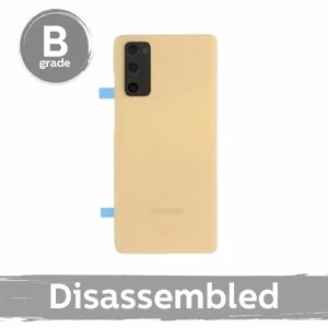 Takakansi yhteensopiva Samsung G780 S20 FE / Cloud Orange / kameran linssillä 100% alkuperäinen (9/10 purettu)