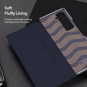 Dux Ducis BRIL suojakuori kynätelineellä Samsung Z Fold SE / W25 sininen