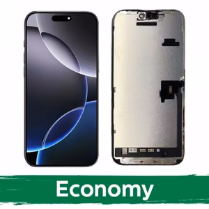 LCD-näyttö yhteensopiva iPhone 16 Pro Maxin kanssa musta (INCELL / Economy) /*irrotettava IC*/