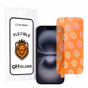 Tel Protect Best Flexible Hybrid Karkaistu lasi iPhone 16 Plus:lle