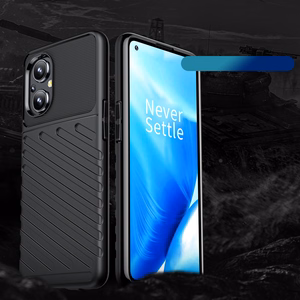 Thunder Case joustava panssaroitu suojus OnePlus Nord N20 5G musta