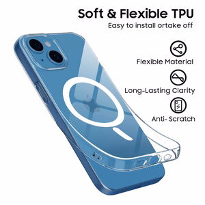 Tech-Protect FlexAir MagSafe Suojakuori iPhone 13 Mini:lle - kirkas