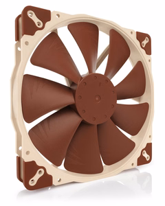 Noctua NF-A20 Tietokonekotelon tuuletin 20 cm beige, ruskea