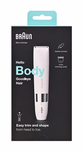 Braun Series 1 BS1000 – vartalotrimmeri, valkoinen/hopea