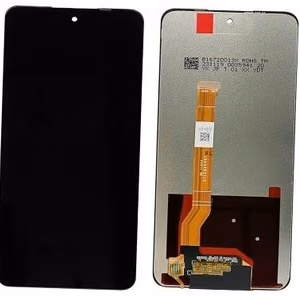 LCD-näyttö Realme C55 4G/C67 4G/5G/11 5G/Oppo A1 5G/A58 4G/A79 5G/A98 5G/Oneplus Nord CE 3 Lite kosketusnäytöllä musta ORG