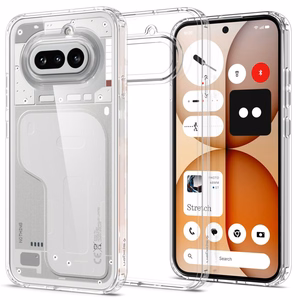 Spigen Ultra Hybrid -suojakuori Nothing Phone 4A -mallille, läpinäkyvä
