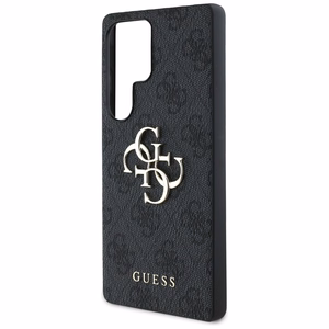 Guess Big 4G Logo Classic Logo Suojakuori Samsung Galaxy S25 Ultralle musta