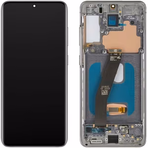 LCD-näyttö Samsung G981F/G980F S20 kosketusnäytöllä ja kehyksellä Cloud Blue alkuperäinen (koottu service pack)