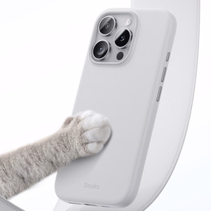 Benks Magneettinen Vita Pro silikoninen suojakuori iPhone 16 Pro Max:lle vihreä