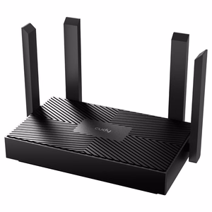 Cudy WR1500 langaton reititin Gigabit Ethernet kaksikaistainen (2.4 GHz / 5 GHz) musta