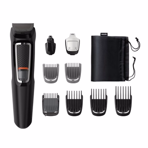 Philips MULTIGROOM 3000 -sarjan kasvojen- ja hiustenhoitosarja, 9 työkalua, 9-in-1