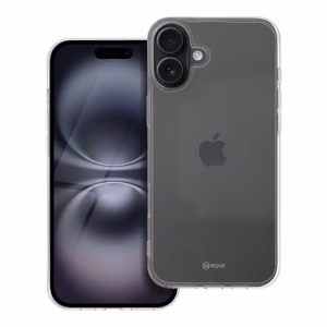 Roar JELLY suojakuori iPhone 16 Plus - läpinäkyvä