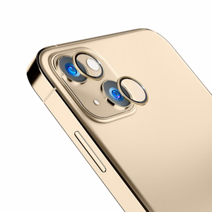 Kameran lasi iPhone 14 9H 3mk objektiivin suojaus Pro-sarjan objektiivi - kultainen