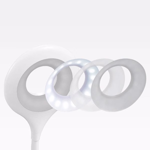 Mini Wozinsky langaton LED-lukuvalo klipsillä + USB-C kaapeli - valkoinen