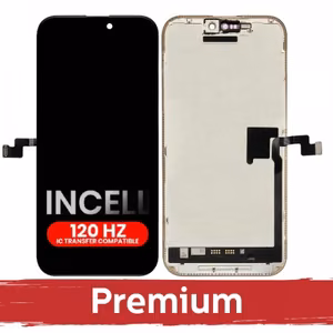 LCD-näyttö iPhone 16 Pro Maxille, musta (120Hz / INCELL / Premium) /*irrotettava IC*/