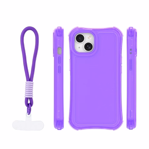 Safepop suojakuori hihnalla iPhone 13 6,1" violetti