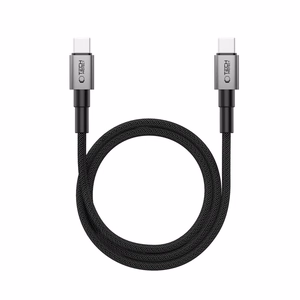 Tech-Protect Ultraboost DNA MagTwist USB-C PD Kaapeli 100W / 5A 100 cm - harmaa