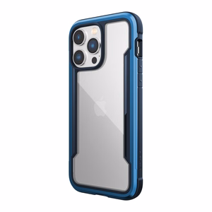 Raptic X-Doria Shield Case iPhone 14 Pro Max panssaroitu suojus sininen