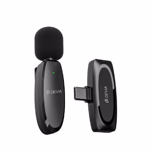 Devia microphone for smartphone Kintone USB-C black