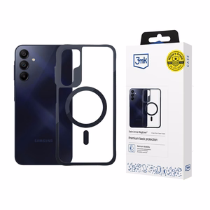 3mk Satin Armor MagCase Samsung Galaxy A15 5G:lle - läpinäkyvä