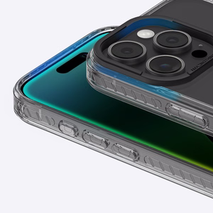AmazingThing Titan Pro Mag Suojakuori Magneettisella Renkaalla iPhone 16 Pro Max:lle - musta