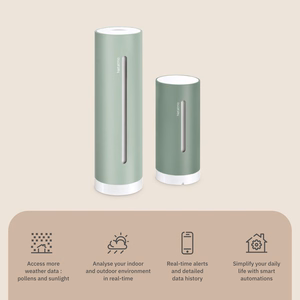 Netatmo NWS-M – älykäs sääasema, mintunvihreä