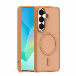 Mag Matt case for Samsung Galaxy A16 4G / A16 5G / A17 4G / A17 5G brown big hole