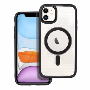 COLOR EDGE MAG COVER puhelinkuori, MagSafe-yhteensopiva iPhone 11 - musta