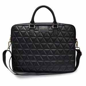 Guess Quilted laukku 16 tuuman kannettavalle - musta