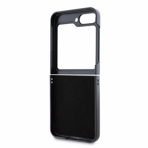 DKNY Checkered Pattern Printed Stripes Case for Samsung Galaxy Z Flip 6 - Beige