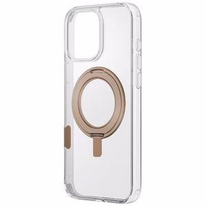 Uniq Swivix 360 Pyörivä Jalusta Suojakuori iPhone 16 Pro Max:lle - Kultainen