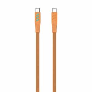 Havit CB6254 - USB Type C - USB Type C -latauskaapeli, 1 m (oranssi)