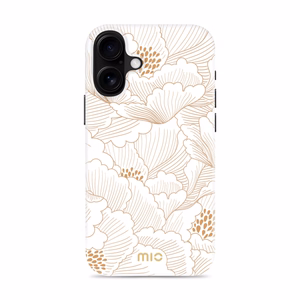 MIO White Roses Magsafe Suojakuori iPhone 16 Plus