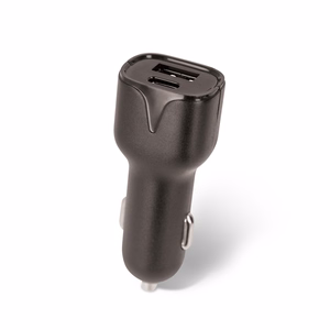 Setty autolaturi 1x USB 1x USB-C 2,4A musta