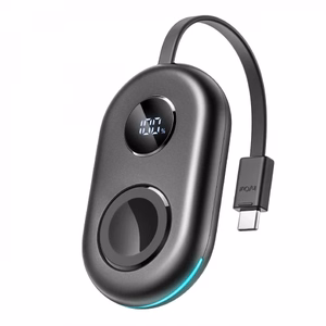 Joyroom JR-W09 3W Langaton Varavirtalähde USB-C Kaapelilla Apple Watch:lle - musta