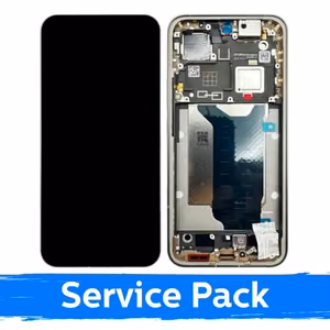 LCD Näyttö yhteensopiva Xiaomi 15T Pro 5G kehyksellä / Moch Gold / (Service Pack)
