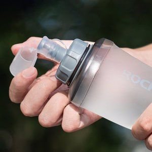 Rockbros 350017001 pehmeä juoksupullo, 500 ml – valkoinen