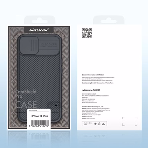 Nillkin CamShield Pro Case iPhone 14 Plus panssaroitu kansi kameran suojus vihreä