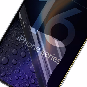 Matte privacy film 3mk Silky Matt Privacy for iPhone 16 Plus