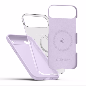 Tech-Protect Silicone MagSafe Suojakuori iPhone 17 Air:lle - Violetti