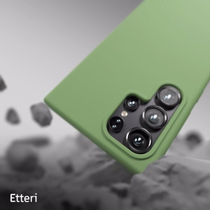 Etteri silikonikuori Samsung Galaxy S24 Ultra - vaaleanvihreä