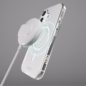 SBS Extreme Mag Suojakuori D3O-teknologialla iPhone 17:lle - läpinäkyvä
