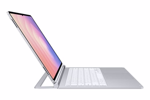 EF-DX935US Pro näppäimistö Samsung Galaxy Tab S11 Ultra, hopeinen