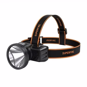 Superfire HL51 otsavalaisin, 160 lm, micro-USB, 4 tilaa, 300 m