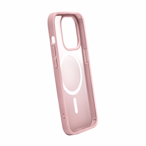 Puro Gradient MagSafe Silikoninen Suojakuori iPhone 15 Plusalle - vaaleanpunainen