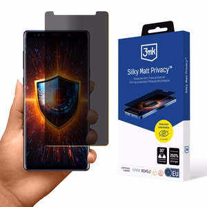 Samsung Galaxy Note 9 – 3mk Silky Matt Privacy tietosuojakalvo