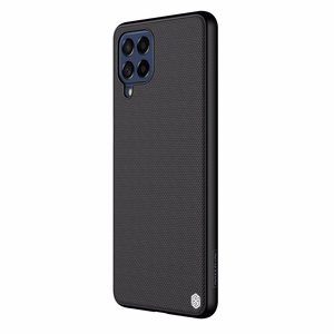 Nillkin Textured Case kestävä vahvistettu tapauksessa geelirunko ja nylon takaisin Samsung Galaxy M53 5G musta musta