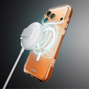 SBS Extreme Mag Suojakuori D3O-teknologialla iPhone 17 Pro:lle - läpinäkyvä